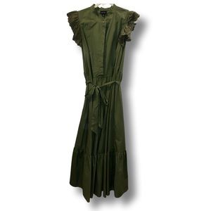 Who what wear olive green maxi dress